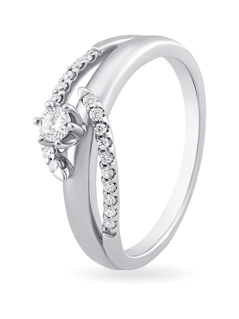 Tanishq platinum sale diamond ring price