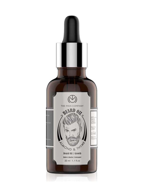 The Man Company Almond & Thyme Beard Growth Oil - 30 ml