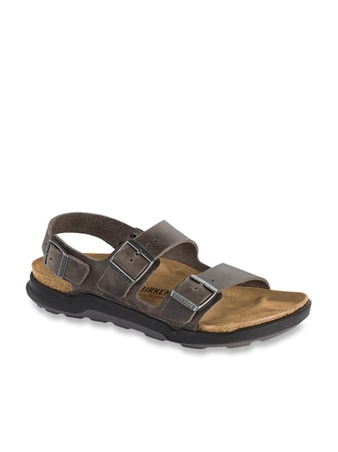 Birkenstock Milano Kinder Leather Sandals - Farfetch