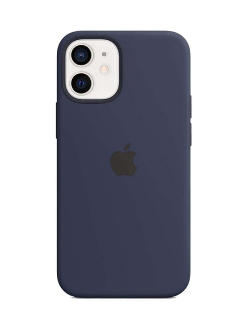Buy iPhone 12 mini Silicone Case with MagSafe (Navy) Online At