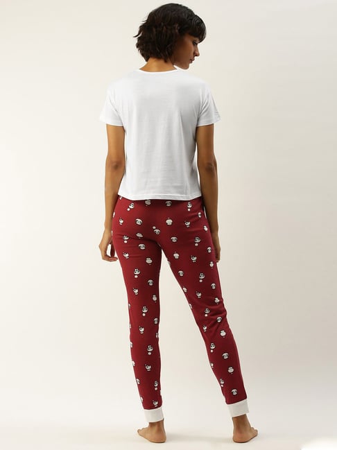 Womens christmas pyjama online bottoms