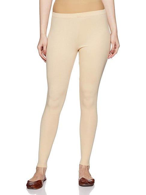 Buy Rupa Softline Cream Cotton Leggings for Women Online @ Tata CLiQ