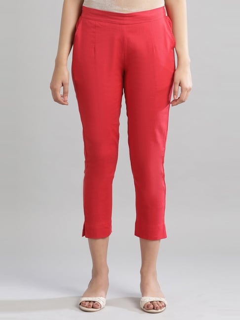 Aurelia Slim Fit Women Multicolor Trousers - Buy BLACK Aurelia Slim Fit  Women Multicolor Trousers Online at Best Prices in India | Flipkart.com