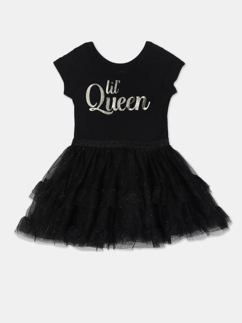 Children's place black on sale dress