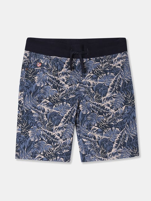 U S Polo Assn U.S. Polo Assn. Kids Blue Printed Shorts