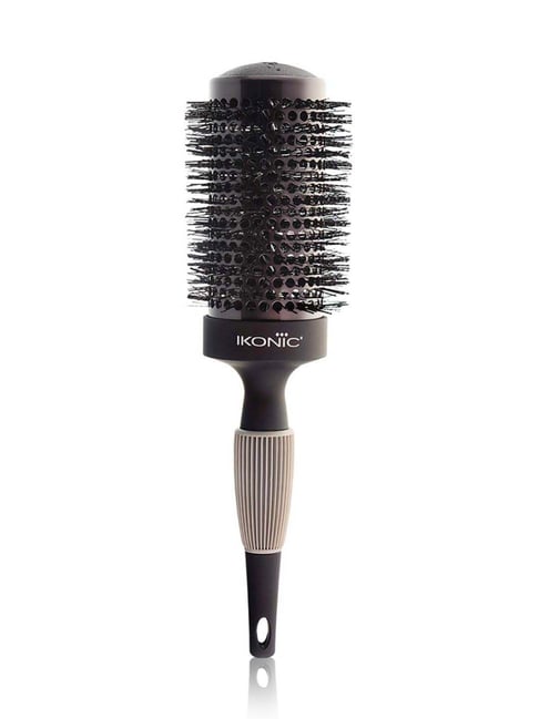 Ikonic Professional Titanium Thermal Hair Brush THB 52 Black & Grey