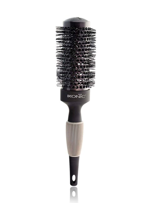 Ikonic Professional Titanium Thermal Hair Brush THB 43 Black & Grey