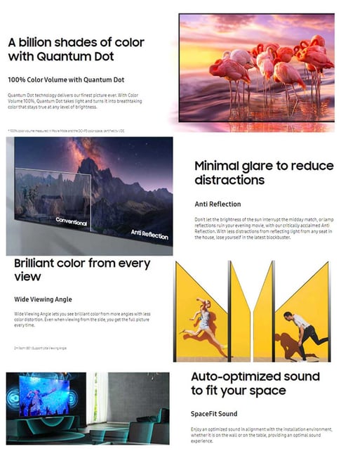 Buy Samsung 138 cm (55 Inches) Smart 4K QLED TV QN90A Neo 55QN90A