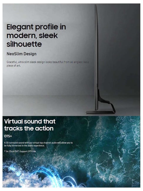 Buy Samsung 138 cm (55 Inches) Smart 4K QLED TV QN90A Neo 55QN90A