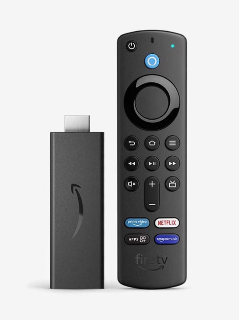 Amazon Fire TV Stick (3rd Gen) with Alexa Voice Remote (TV and app controls), HD Streaming, Black