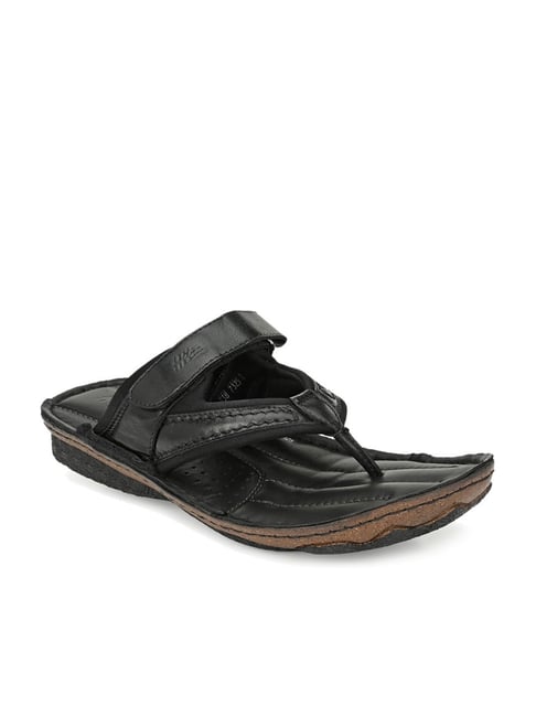 Hitz Men's Brown Thong Sandals