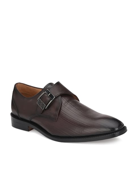 Buy Hitz Men's Brown Monk Shoes for Men at Best Price Tata CLiQ