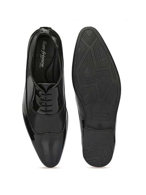 Buy San Frissco Men's Black Oxford Shoes for Men at Best Price @ Tata CLiQ
