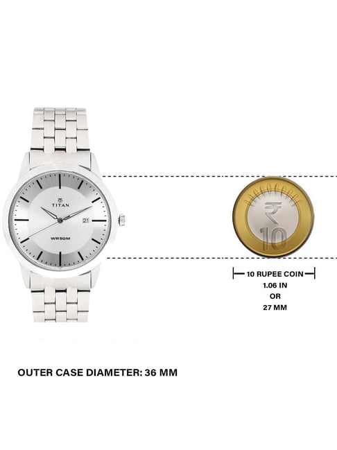 Titan Watch For Men Nk1584sm03 Buy Titan NN1584SM03 Classique Neo