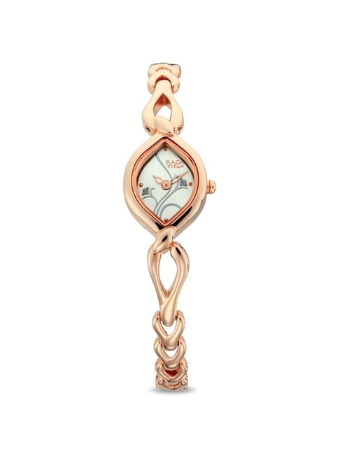 Titan Raga NN2455WM01 Rose Gold Refresher Analog Watch for Women