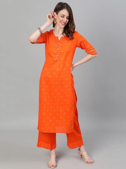 orange dress kurti Kurtis: Buy Orange Kurti for Women at G3Fashion in USA