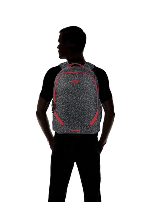Spykar Black Neon Traveler Backpack - uabgas001black