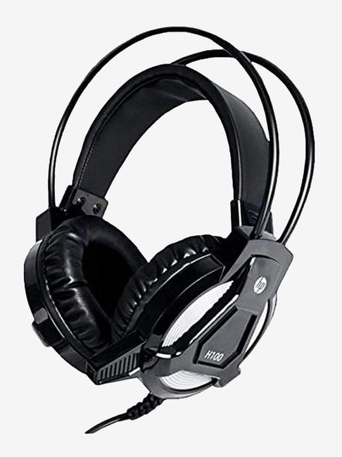 HP H100 Wired Gaming Headphone with Mic Black
