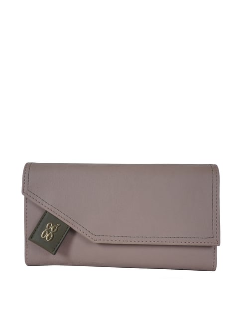 GG By Baggit Strive Grey Solid Wallet for Women