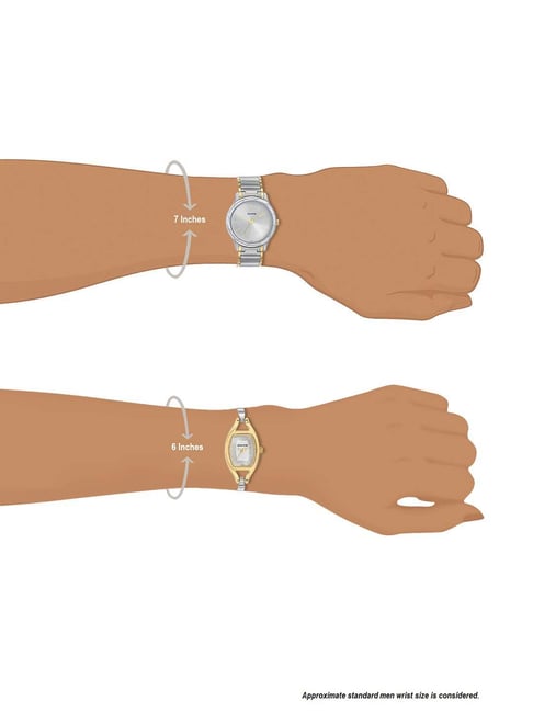 couple watch set sonata