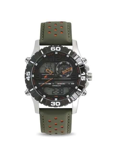 Fastrack NN38035SL03 Analog-Digital Watch for Men