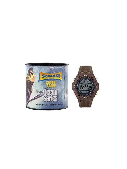 Sonata 77033pp02 digital watch online