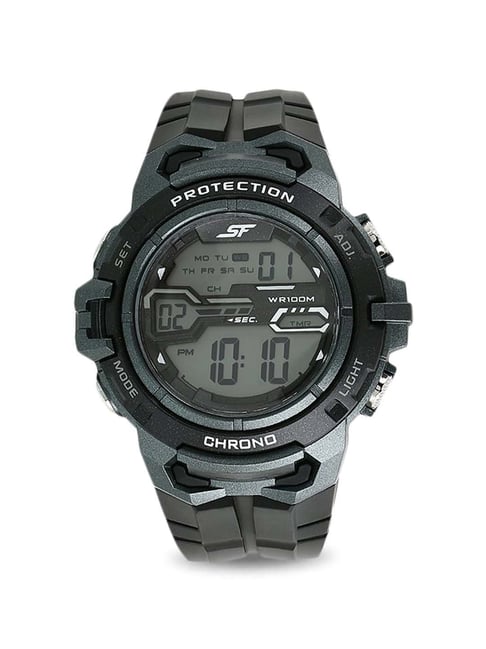 Sonata 77076PP04 Super Fibre Digital Watch for Men