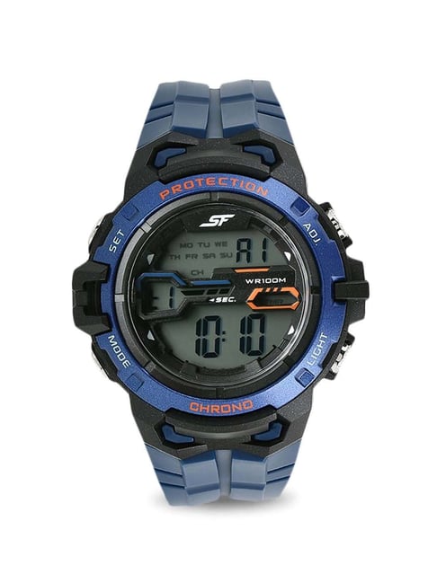 Sonata 77076PP01 Super Fibre Digital Watch for Men