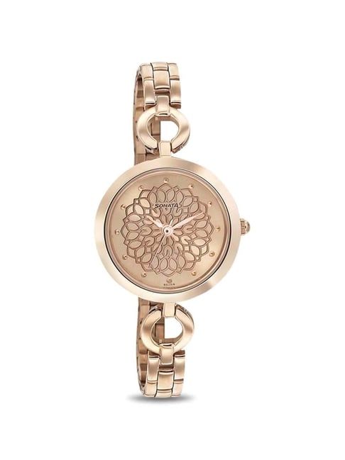 Sonata NN8147WM01 Wedding Collection Analog Watch for Women