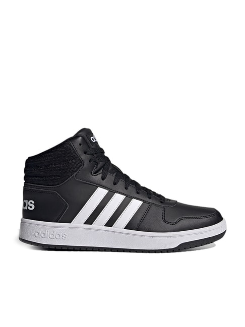Adidas Men's Hoops 2.0 Mid Black Ankle High Sneakers-adidas-Footwear ...