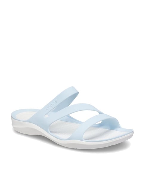 Crocs Women's Swiftwater Mineral Blue Casual Sandals