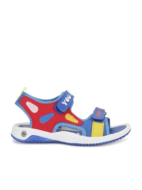 Campus Child SD-053C NAVY/RED Sports Sandals 3-UK/India : Amazon.in: Fashion