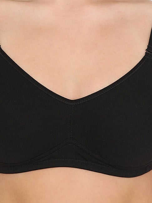 Buy Zivame Black Non Wired Non Padded T-Shirt Bra for Women Online