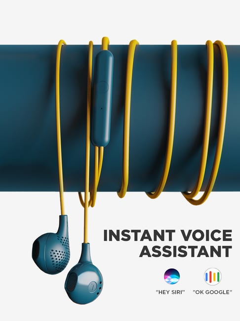 Buy boAt Bassheads 104 T Wired Earphone with Mic (Admiral) Online At