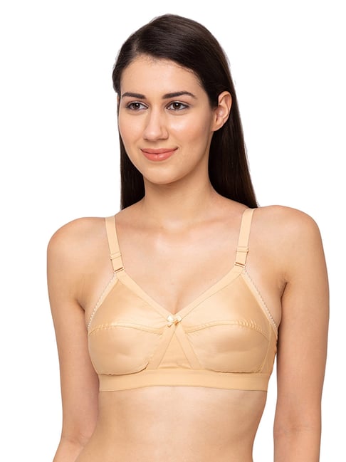 Juliet Multicolor Non Wired Non Padded Everyday Bra (Pack Of 2)