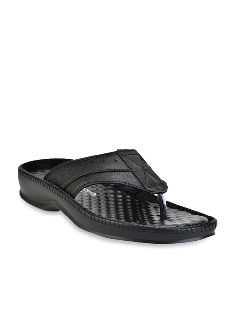 Buy Coolers By Liberty Men's Black Thong Sandals for Men at Best Price ...