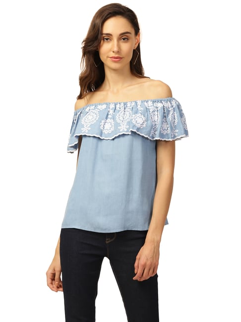 Elle Drape Off Shoulder Top Elle Drape Off Shoulder Top
