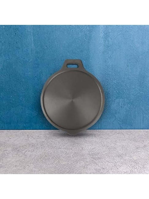Buy The Indus Valley Grey Cast Iron Dosa Tawa Set of 1 at Best Price