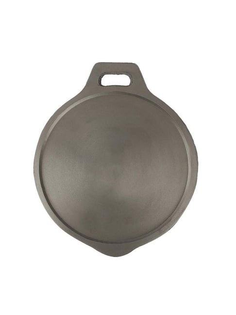 Buy The Indus Valley Grey Cast Iron Dosa Tawa Set of 1 at Best Price