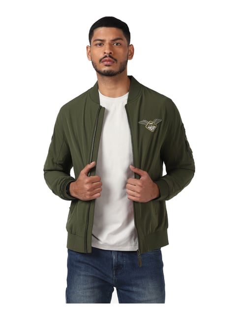 royal enfield olive green jacket