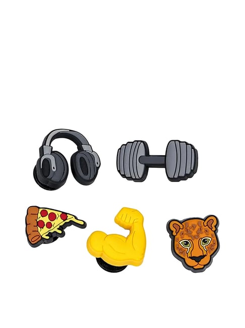 Crocs Jibbitz Get Swole Charms 5-Pack