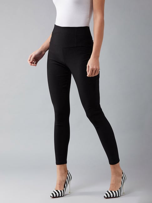 Black Slim Fit Treggings