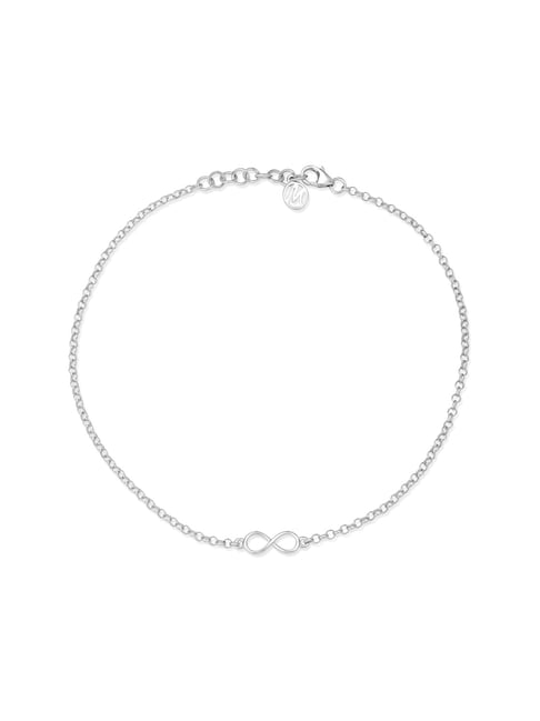 Buy Mia by Tanishq 92.5 Sterling Silver Anklet for Women Online At Best ...