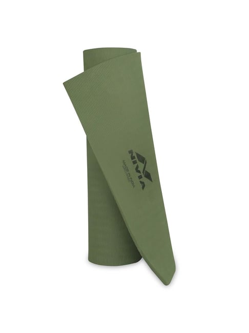 Nivia Green Anti-Skid Yoga Mat (10mm)