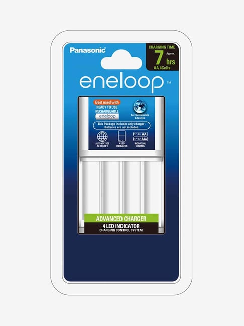 Panasonic Eneloop BQ-CC17 Battery Charger (White)