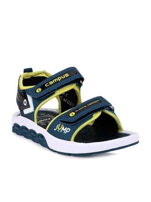 Buy Campus Kids Yellow & Grey Floater Sandals for Boys at Best Price @ Tata  CLiQ