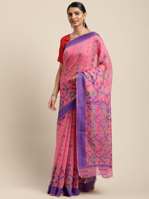 Serene Silk Serene Entrancing Purple Soft Banarasi Silk Saree With Classic Pink  Blouse Piece Price in India - Buy Serene Silk Serene Entrancing Purple Soft  Banarasi Silk Saree With Classic Pink Blouse