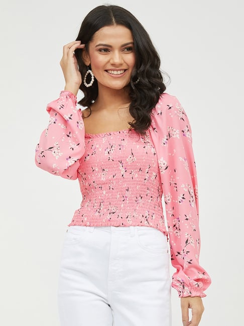 Buy Harpa Pink Casual Top online