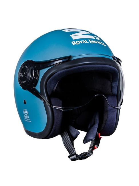 Royal Enfield Open Face Helmet MLG (V) Matt Squadron Blue L