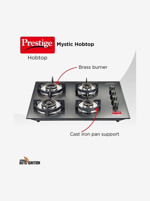 prestige hobtop 3 burner auto ignition gas stove